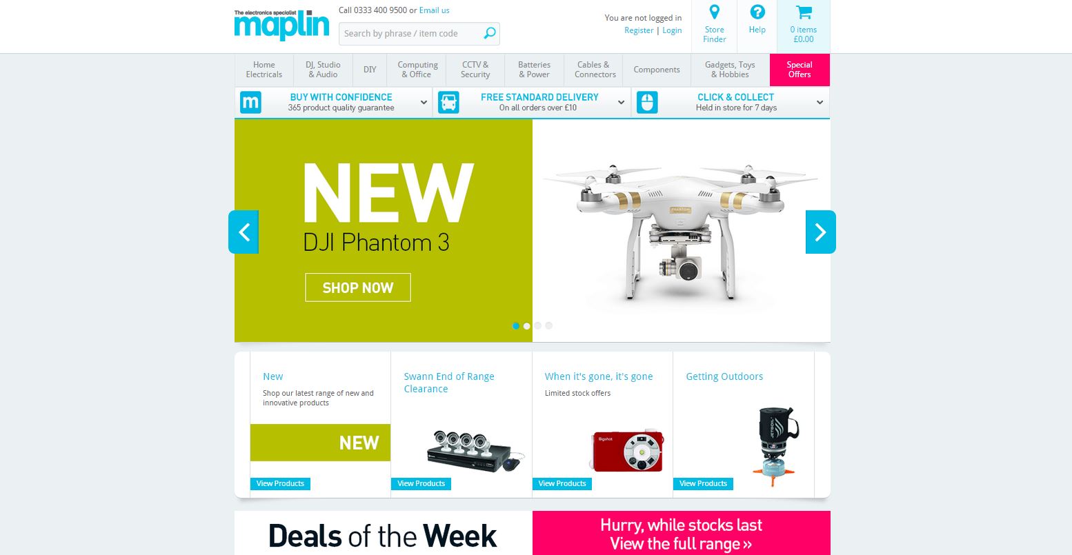 Maplin gives product reviews the Greenlight